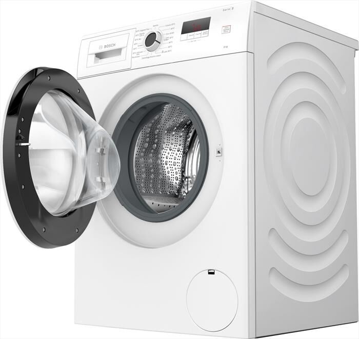 Bosch Lavatrice Serie 2 Wge03200it 8kg 1200g/m Classe A-bianco