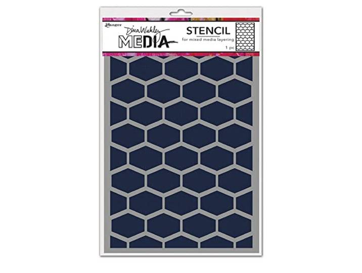 Dina Wakley Media Lattice Stencils DINA WAKLEY