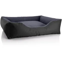 BedDog Hundebett TEDDY Hundesofa waschbares Hundebett mit Rand Hundekissen