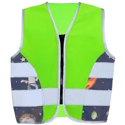 Korntex, Warnweste, Kinder Warnweste Aerospace Neongrün/UFO CO2 Neutral XS EN 17353  ACTAERUFO (XS)