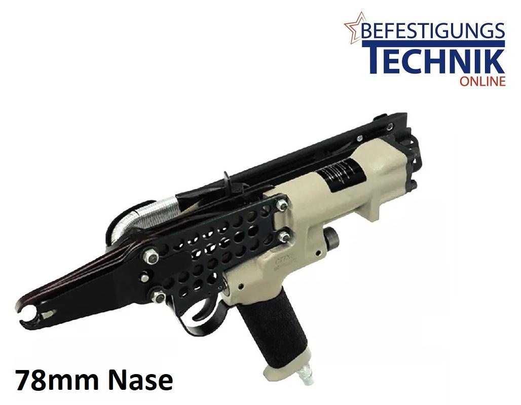 BeTeOn24 SC77XEB 78mm Nase Druckluft Ringzange für Ringklammer Ring15 KL-96