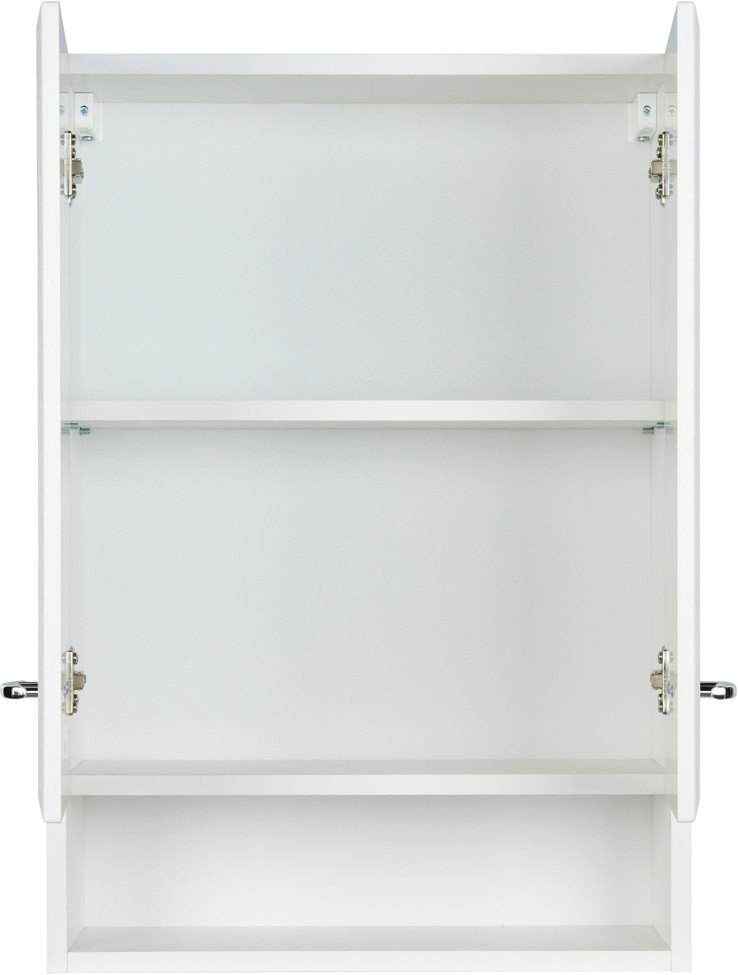 Hängeschrank WELLTIME "Rallye", weiß, B:50cm H:71cm T:20cm, Holzwerkstoff, MDF, Schränke, Hängeschrank, Breite 50 cm, mit wechselbarem Türanschlag