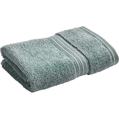 Waschlappen CHRISTY "SUPREME", blau (mineral blau), B:33cm L:33cm, Walkfrottier, Waschlappen, Premium-Waschlappen in Luxusqualität, 650g/m², 33x33cm, 6er Set