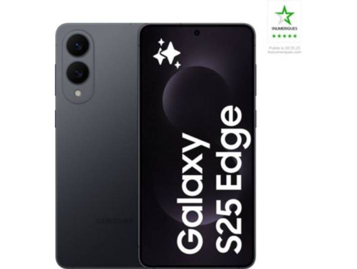 Samsung - Smartphone Galaxy S25 Edg 5g 512go Noir