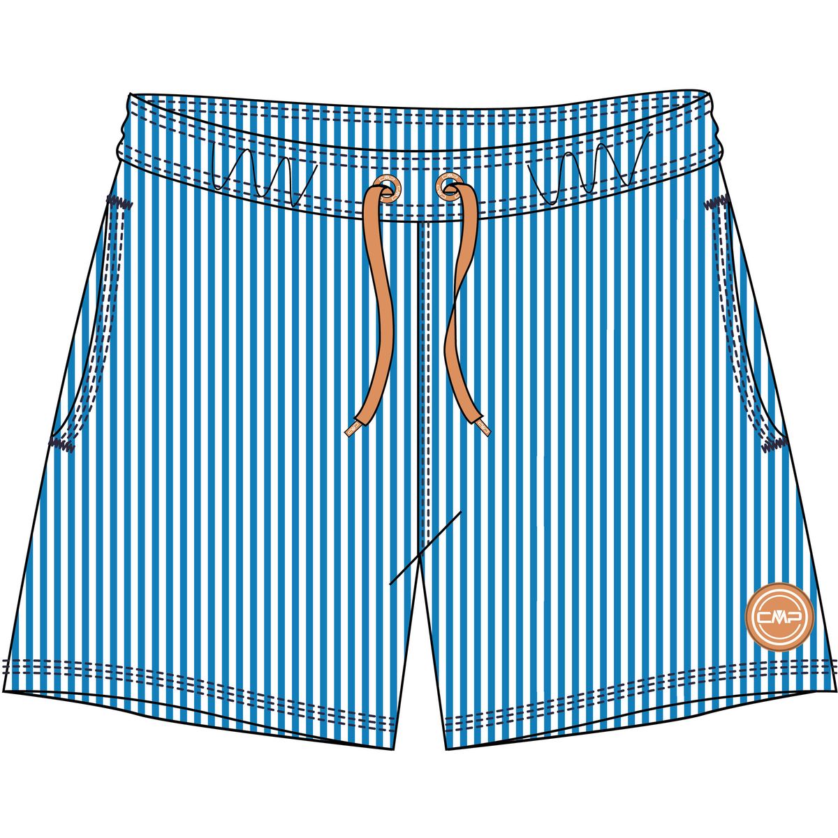 CMP MAN Shorts b.co-cyano (70ZT) 46 3R50857-70ZT-46