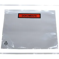VEPATIM 1000x Dokumententaschen Begleitscheintaschen *Dokumente* C5 235x175mm