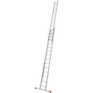 Krause Seilzugleiter Monto Robilo, 129840, Arbeitshöhe 8,45m, 2-teilig, mit 2 x 15 Sprossen