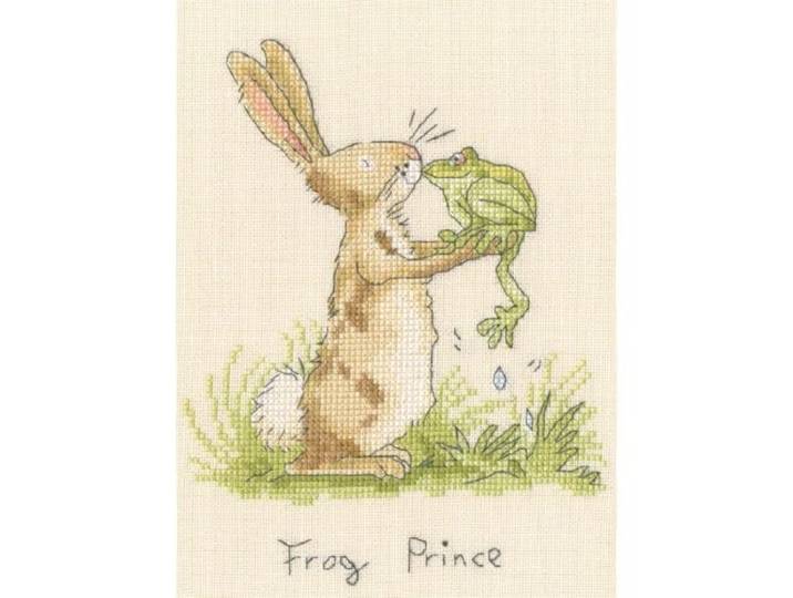 Bothy Threads Counted Cross Stitch Kit - Frog Prince
