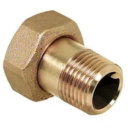 Messing Gewindeanschluss für Druckminderer 3/4" x 1"