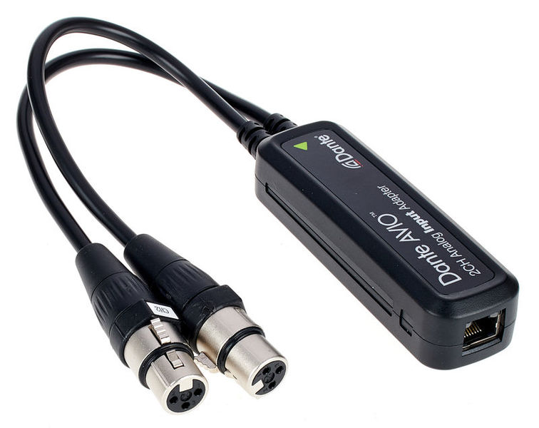 Dante AVIO Analog Input Adapter 2x0