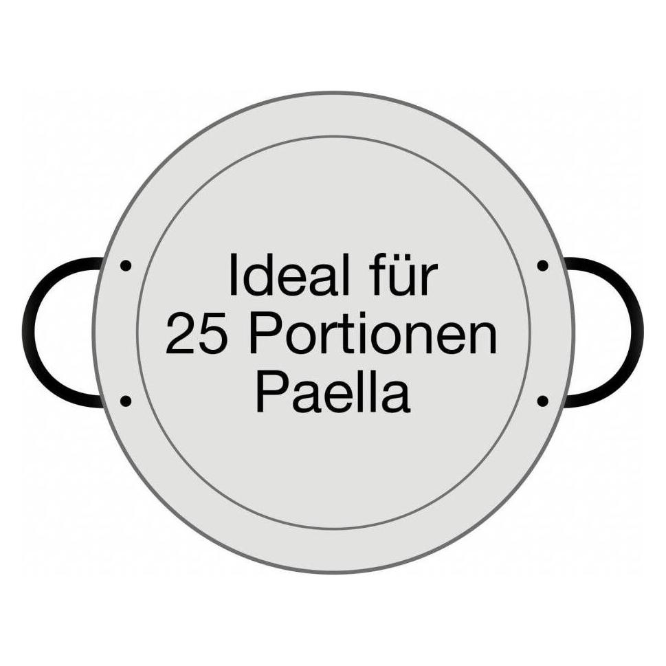 All'Grill Paella-Pfanne Stahl poliert Ø 70 cm (Paella Pfanne, Stahl) (B00WZ7AEV6)