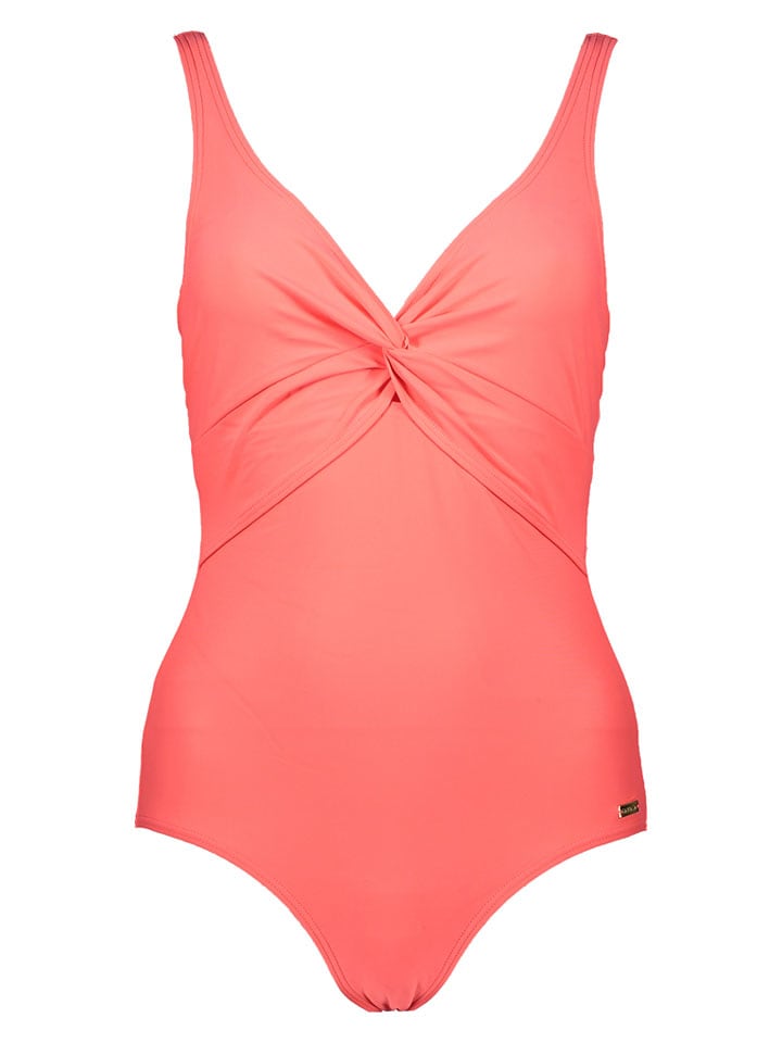 LASCANA Badeanzug in Koralle - 44D-Cup