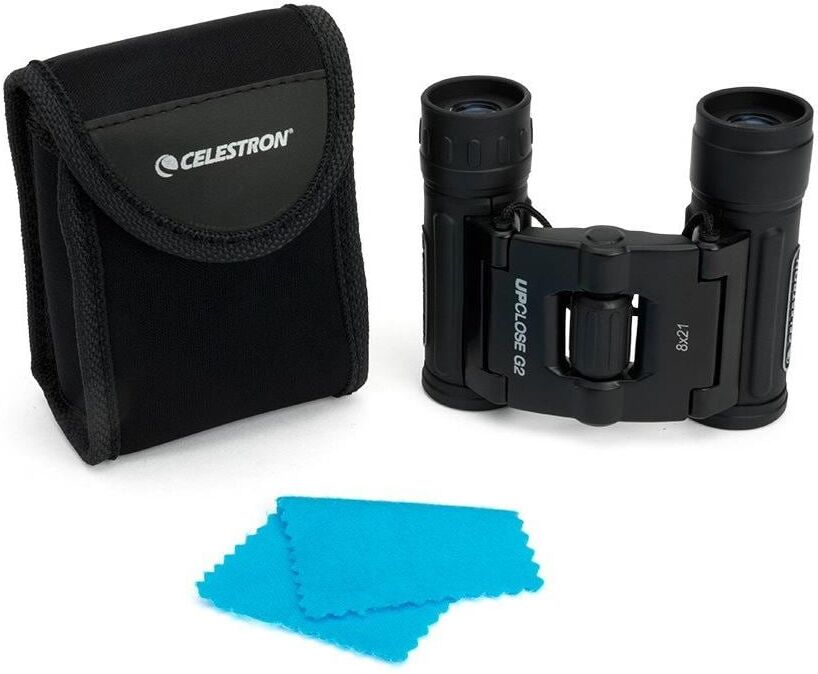Fernglas CELESTRON "UpClose G2 8 x 21", schwarz, FerngläserB:5,1cm H:9,1cm T:6,9cm, Fernglas, B:5,1cm H:9,1cm T:6,9cm schwarz Einheitsgröße