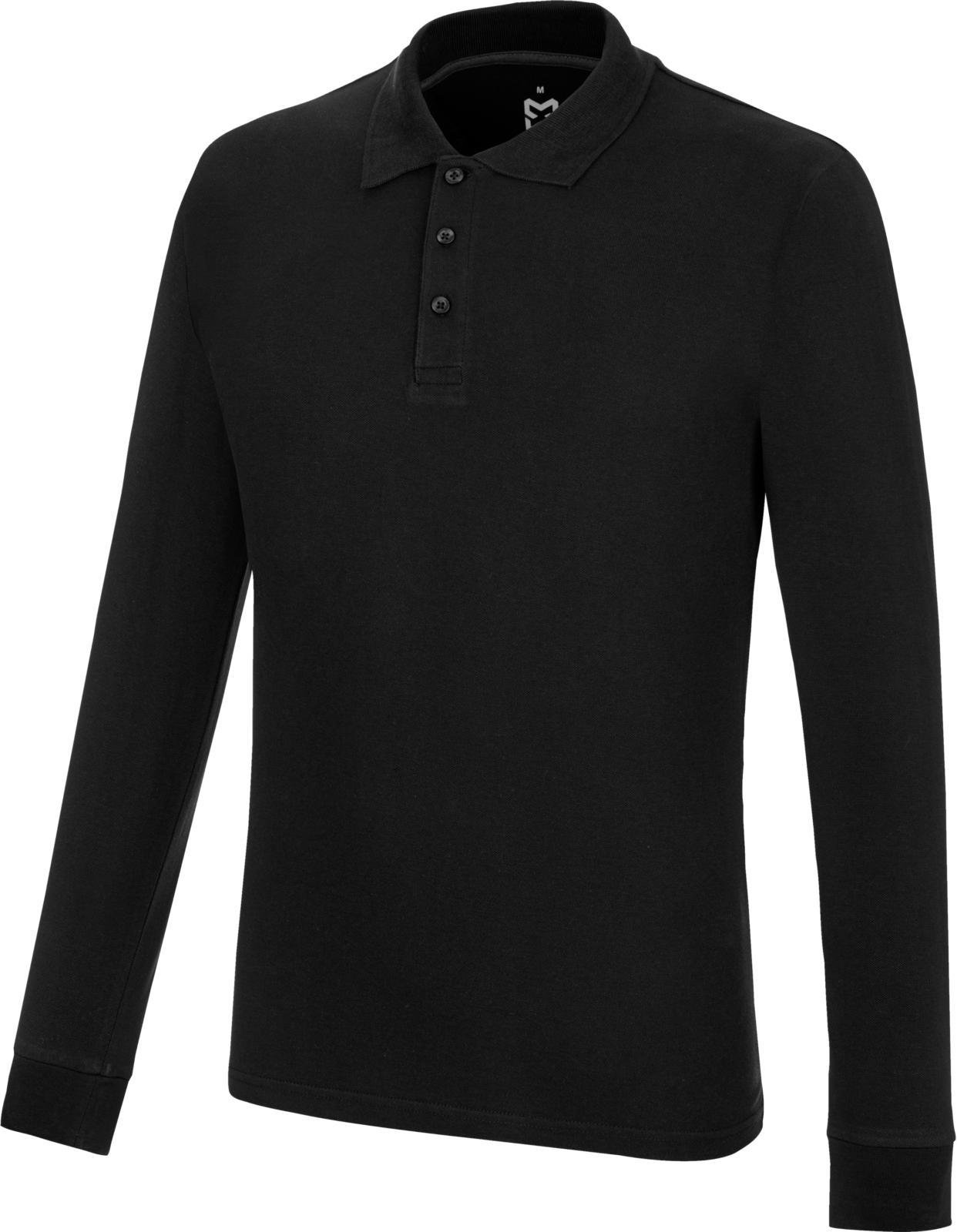 Polo de travail à manches longues Job+ noir Würth MODYF Noir