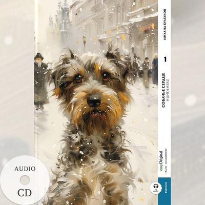 Sobatsch'je serdze / Hundeherz - Teil 1 (Buch + Audio-CD) - Frank-Lesemethode - Kommentierte zweisprachige Ausgabe Russisch-Deutsch, Set von Michail