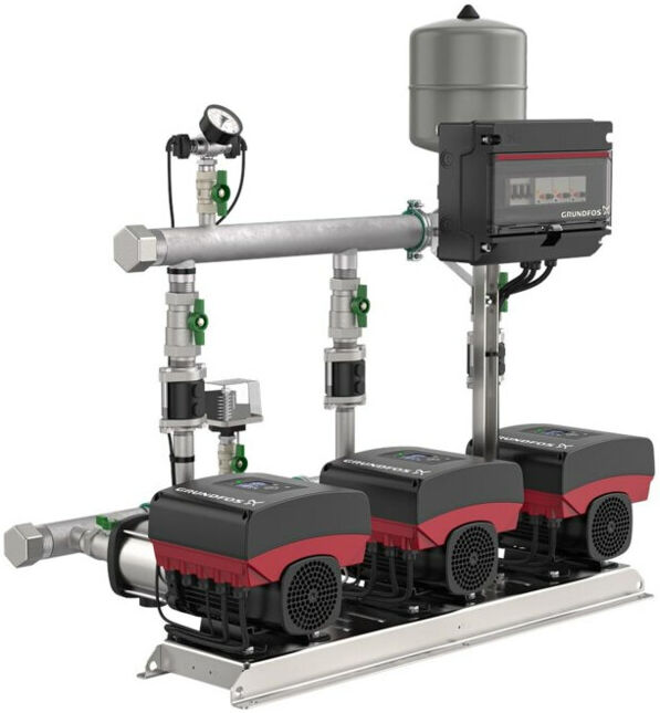 Grundfos Groupe de surpression hy MULTI-E 3cmE 10-2 U2 A-A-A-A-A (92786036)