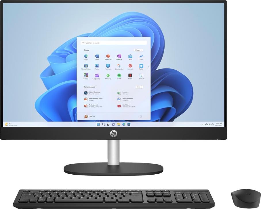 HP 24-cr0332nw AMD Ryzen 7 7730U 60.5 cm 23.8" px All-in-One GB - All-in-One mit Monitor - 2 GHz