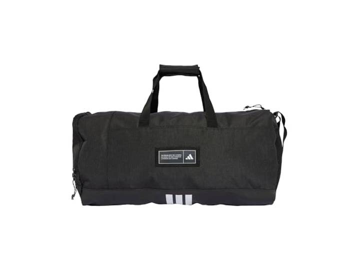 adidas Unisex 4ATHLTS Duffel Bag MEDIUM, Black/White, One Size