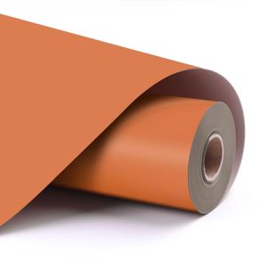 LOKLiK Vinylfolie Permanent Adhesive, orange, 30,5 x 180 cm, matt, permanent