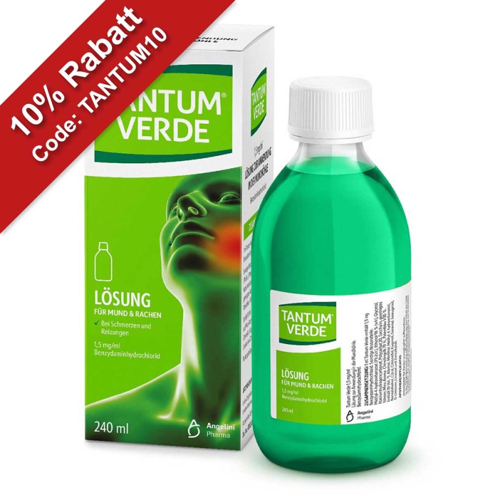 Angelini Pharma Deutschland GmbH Tantum Verde 1,5 mg/ml Lösung 10253073