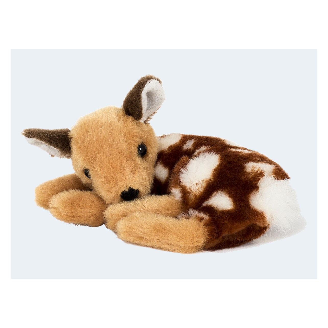 Semo Unbekannt Stofftier Rehkitz 13 cm Kuscheltier Plüschtier Rehe Hirsche (13 cm) (DEV-05LB06)