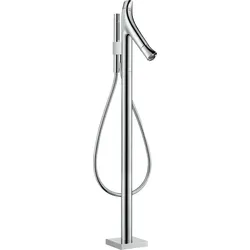 hansgrohe AXOR Starck Organic Wannenthermostat freistehend, 2 Verbraucher, 12016000, Farbe: Chrom