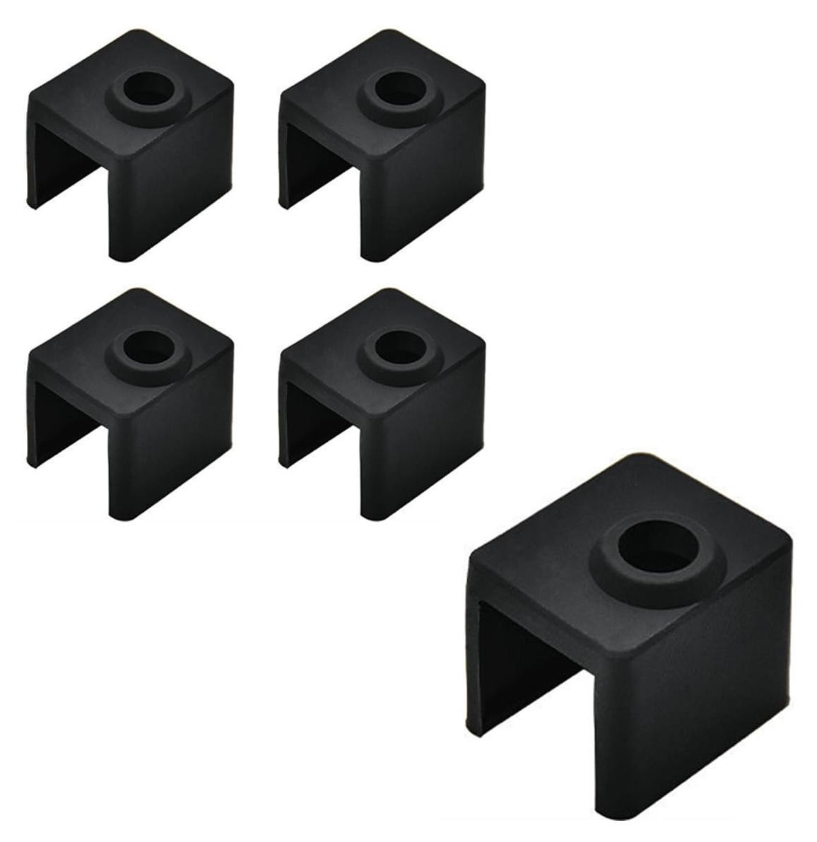 Dripio Set van 5 siliconen sokken voor verwarmingsblokken, compatibel met Elegoo Neptune 4/4 Pro