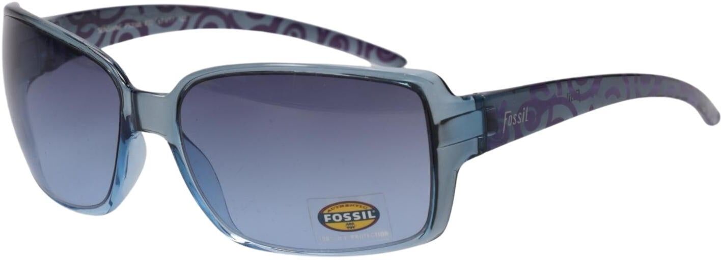 Fossil Damen Sonnenbrille, Blau - Second Hand
