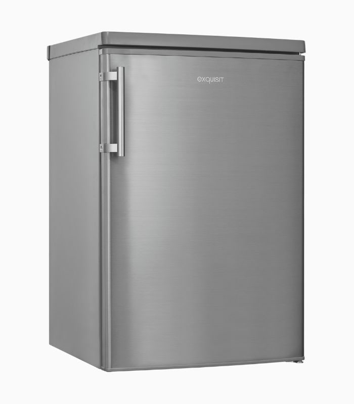 Exquisit KS16-4-HE-040C 109 l / 95 l Tischkühlschrank EEK: C 89 kWh Jahr (Edelstahl) 810240506