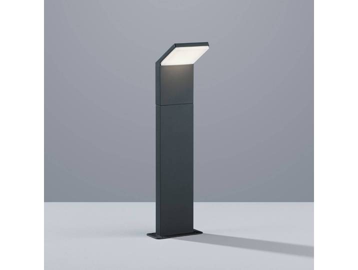 Trio Lighting LED-Wegeleuchte PEARL, Höhe 50 cm, anthrazit, Metall, IP54 PEARL, schwarz, Aluminium, Modern