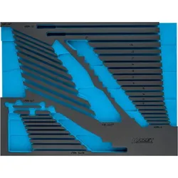 2-Komponenten Weichschaumeinlage 163-525L ∙ L x B: 519 mm x 392 mm