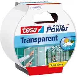 TESA 56349 TR - tesa extra Power® Transparent, 10 m x 50 mm