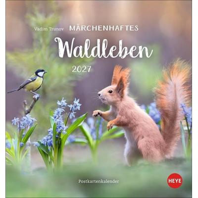 Vadim Trunov: Märchenhaftes Waldleben Postkartenkalender 2027