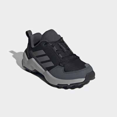 Wanderschuh ADIDAS TERREX "AX4R", Kinder, Gr. 31, schwarz (cschwarz, grefou, grausix), Synthetik, Textil, Schuhe Wanderschuh