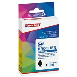 Edding Tintenpatrone ersetzt Brother »LC223BK« schwarz