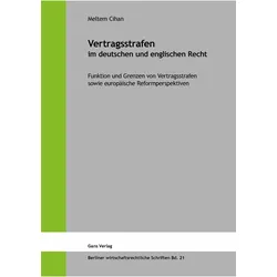Vertragsstrafen im deutschen und englischen Recht, Schulbücher von Michael Jaensch, Irmgard Küfner-Schmitt, Meltem Cihan
