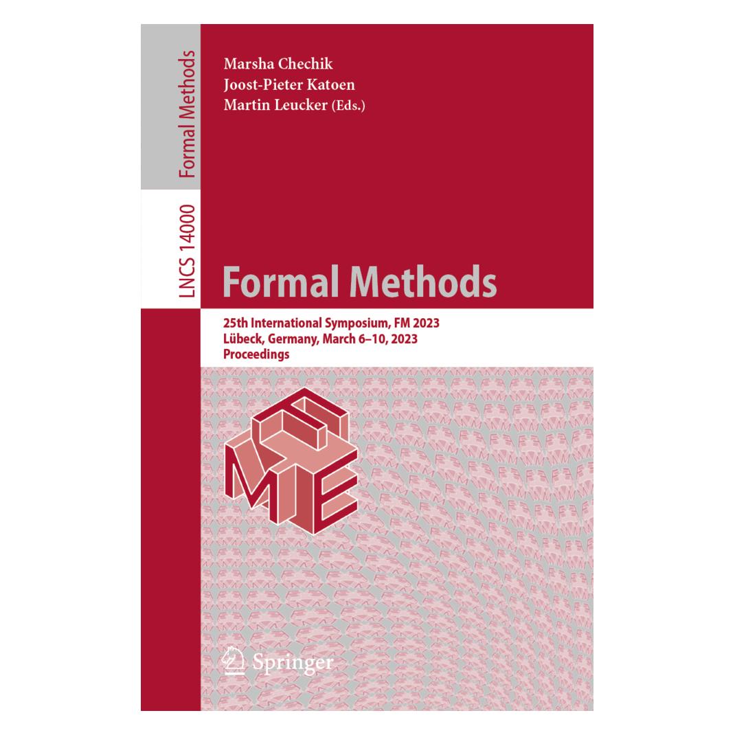 Springer Formal Methods (Englisch, Softcover, Joost-Pieter Katoen, Marsha Chechik, Martin Leucker) (56933048)