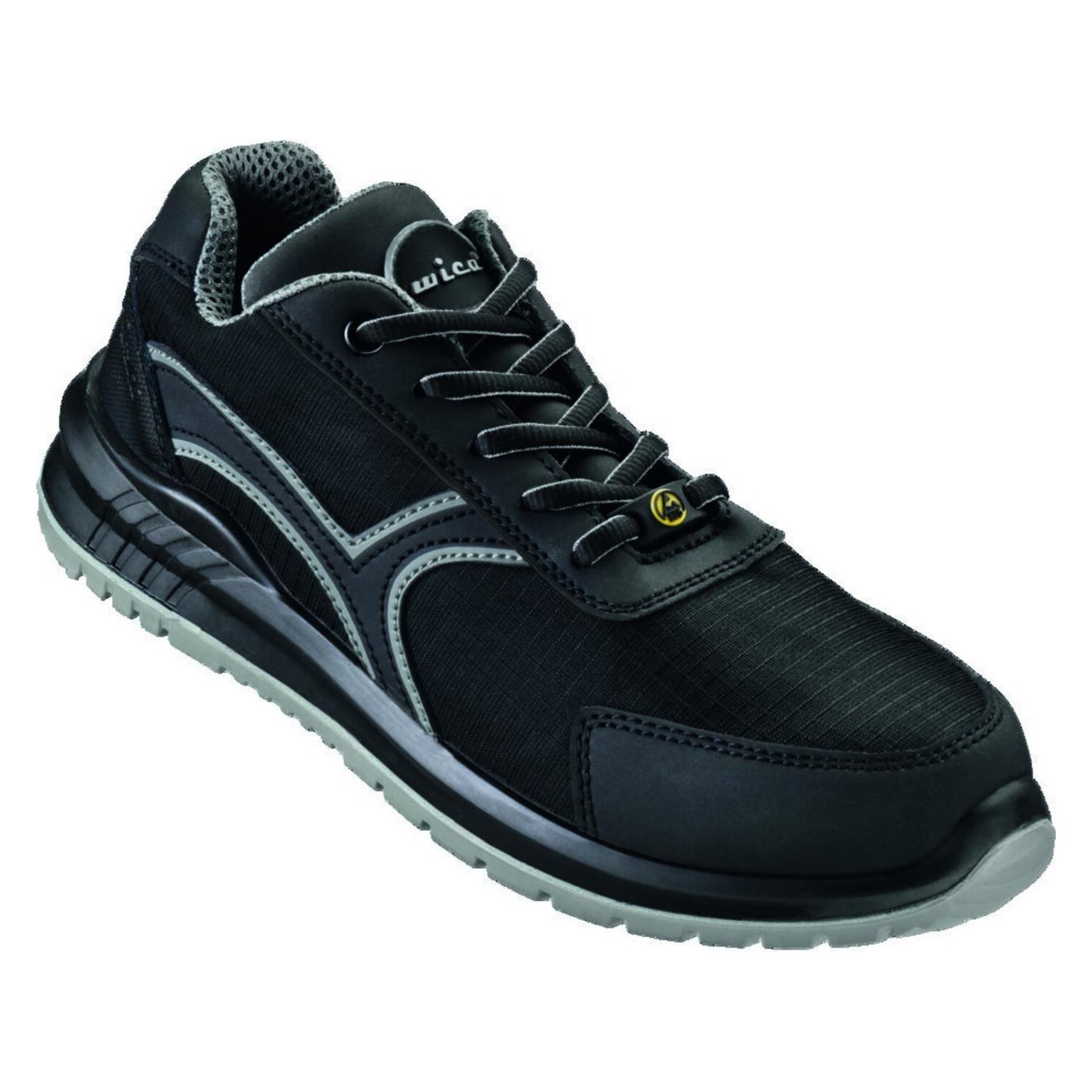 Feldtmann WICA Halbschuh SASSNITZ NUOVO Schwarz/grau, S1P SR ESD Gr. 39 (S1P, 39) (85381492)