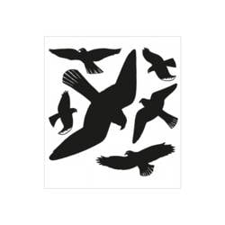 HERMA - Dekorationskleber - Warnvögel - 30 x 30 cm 5999