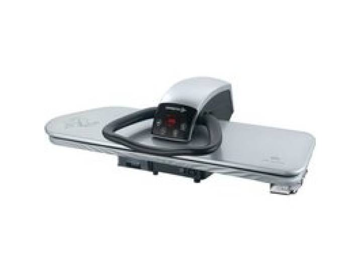 Presse à Repasser Vapeur 101HD Professionnelle 101cm - Argent (+ Fer à Repasser Filtre dEau Housse de Rechange et Mousse
