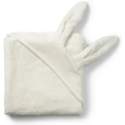Elodie, Babybadetuch, Vanilla White Bunny (80 x 80 cm)