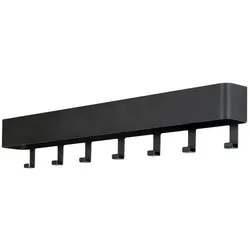Spinder Design Garderobenleiste Dax Play Stahl Schwarz
