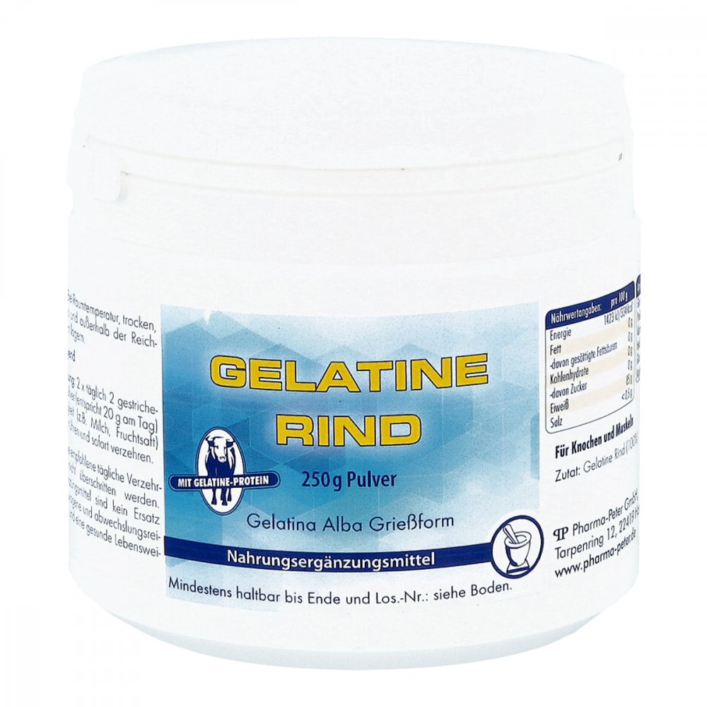 Pharma Peter GmbH Gelatine Rind Pulver Dose 06197759