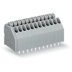 Wago 250-307 Leiterplattenklemme,Drücker,0,5 mm2,grau 250307  - 60 Stück