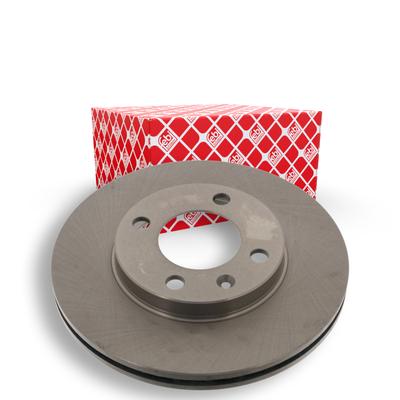 FEBI BILSTEIN Bremsscheibe 08557 Vorderachse belüftet 239mm für VW
