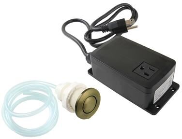 Kingston Trimscape Single Outlet Garbage Disposal Air Switch Kit