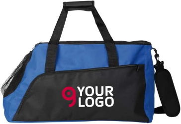 Borsa sportiva in poliestere 600D con tasca rete Personalizzate o neutre