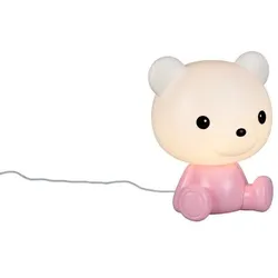 Reality Leuchten LED-Tischleuchte Cutie Kunststoff Rosa