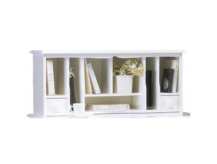 Surmeuble pour table à écrire blanche