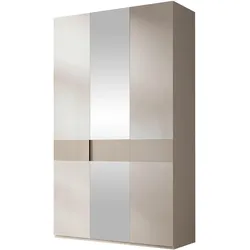 KLEIDERSCHRANK Soreno 135 3D mit Spiegel